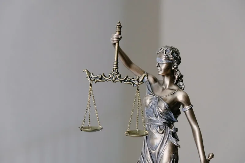 Scales of justice representing legal sector clients